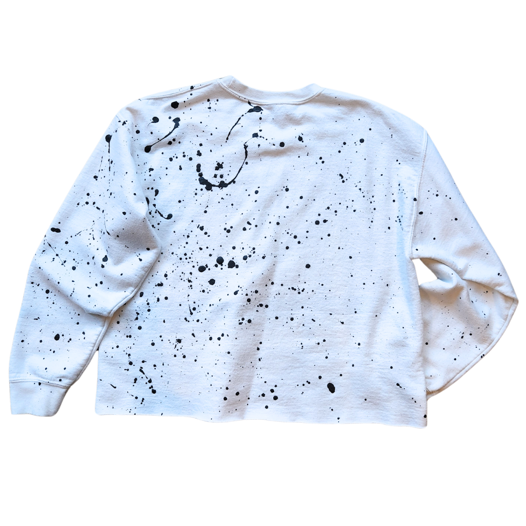 WHITE ¨I AM A PIECE OF ART¨ HOODIE