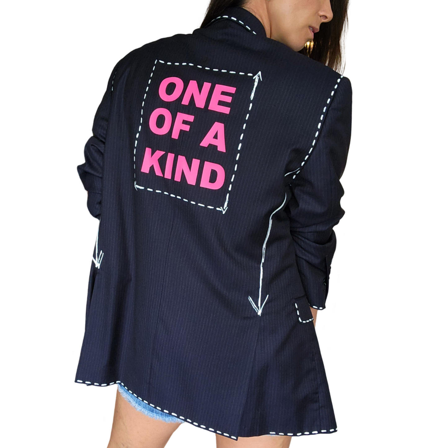 ONE OF A KIND STITCHES - ROSA NEÓN **TALLA 42**