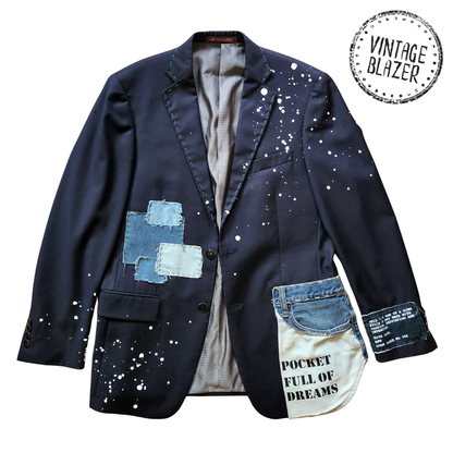 POCKET FULL OF DRAEMS BLAZER - MEN SIZE 38 R