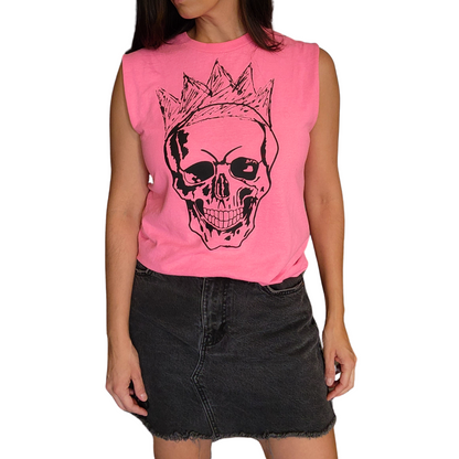 BLACK CROWN IN PINK