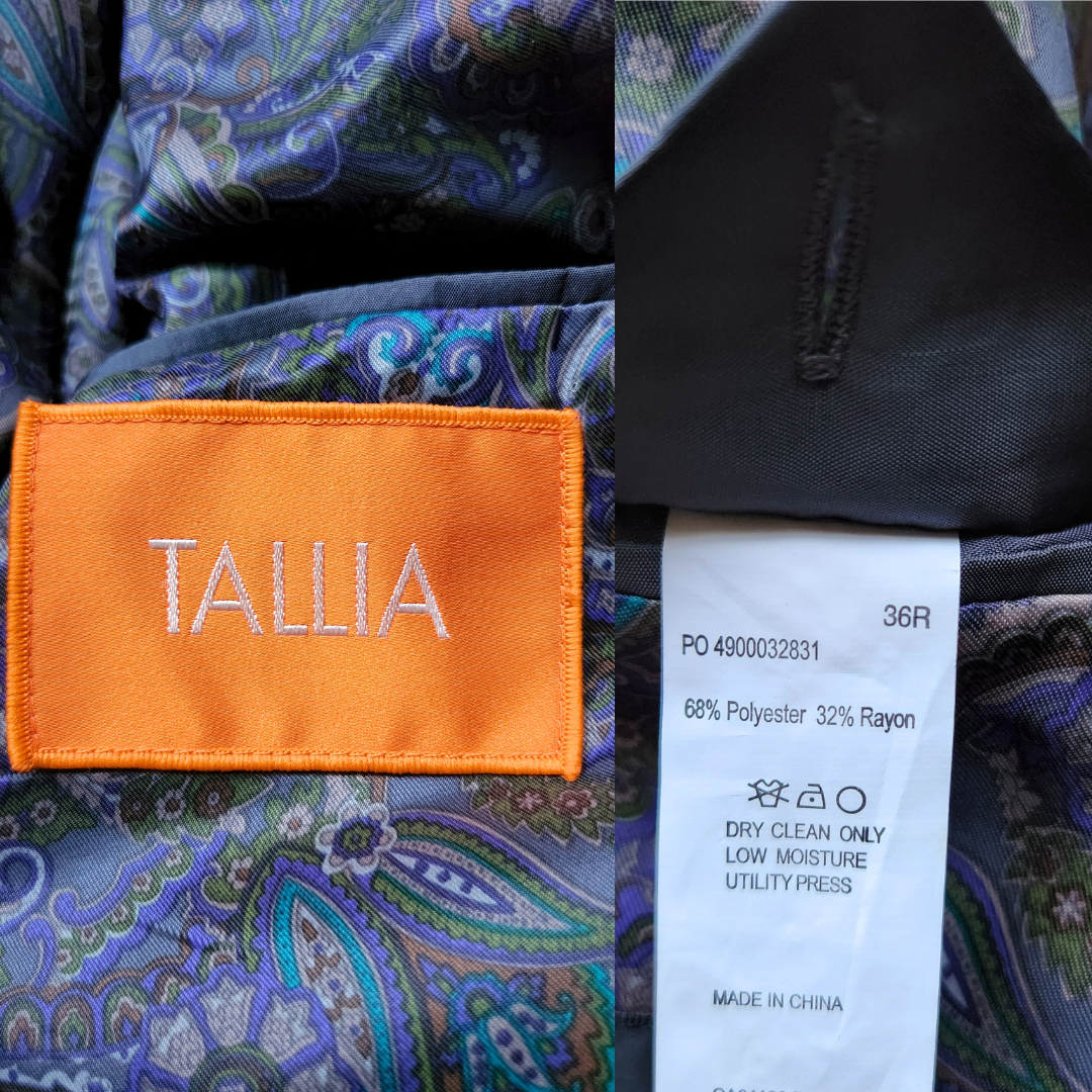 UN-TIED BLAZER - MEN SIZE 36R (S)